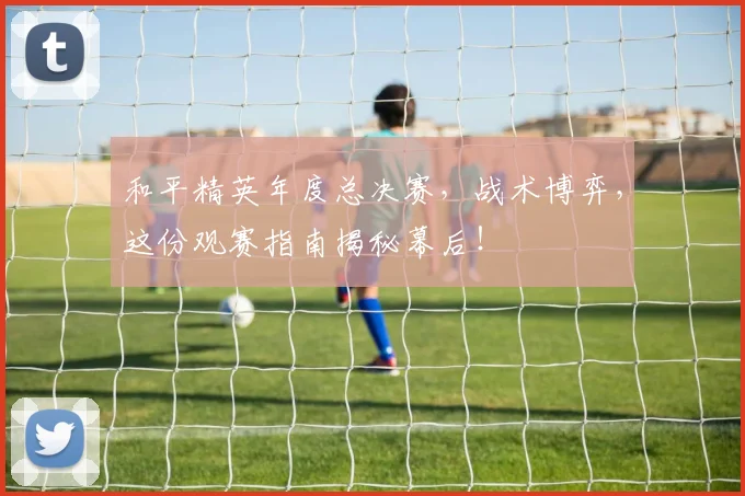 和平精英年度总决赛,战术博弈,这份观赛指南揭秘幕后!