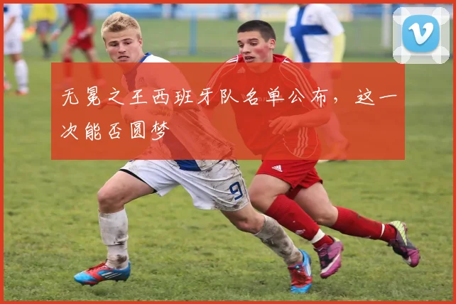 无冕之王西班牙队名单公布,这一次能否圆梦